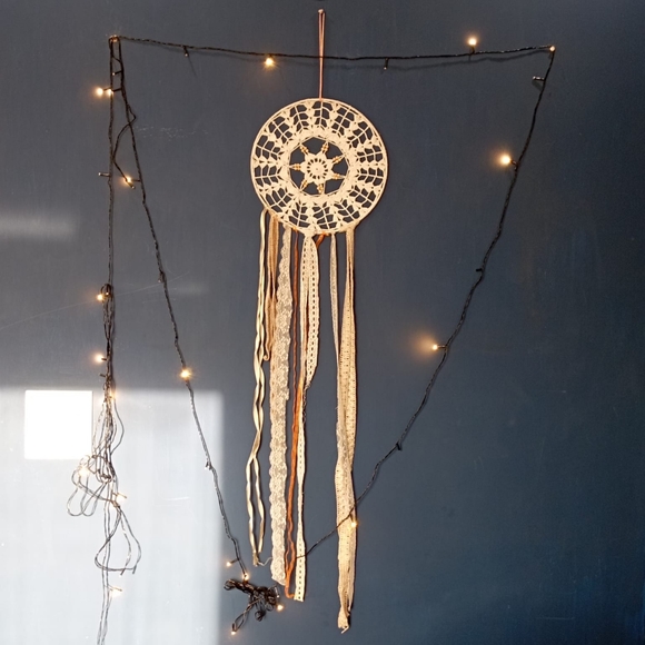 Boho Chic Macrame Dream Catcher - Picture 9 of 10